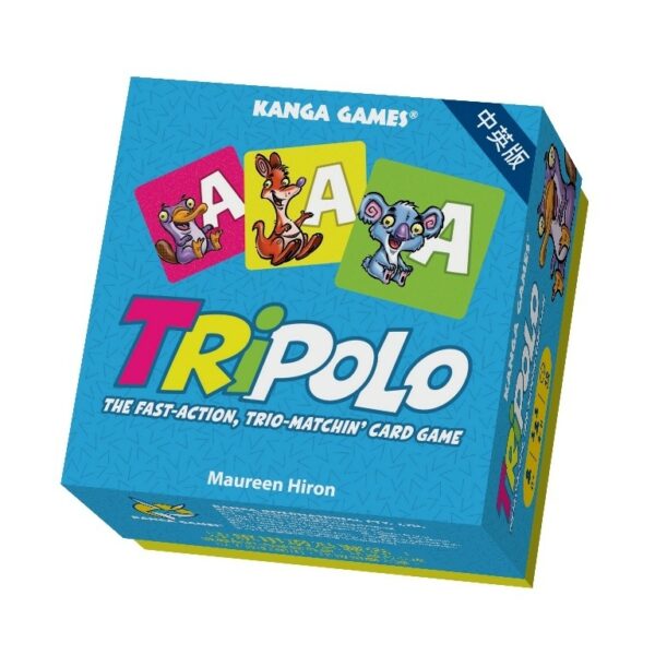 The three rings form a line Tripolo| Kanga board game