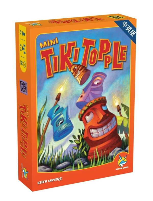 Tiki Topple Mini 2nd Edition | Kanga board game