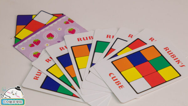 Magic prop series - Rubik's Cube prophecy card