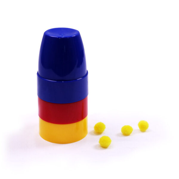 Magic prop series - three cups of balls