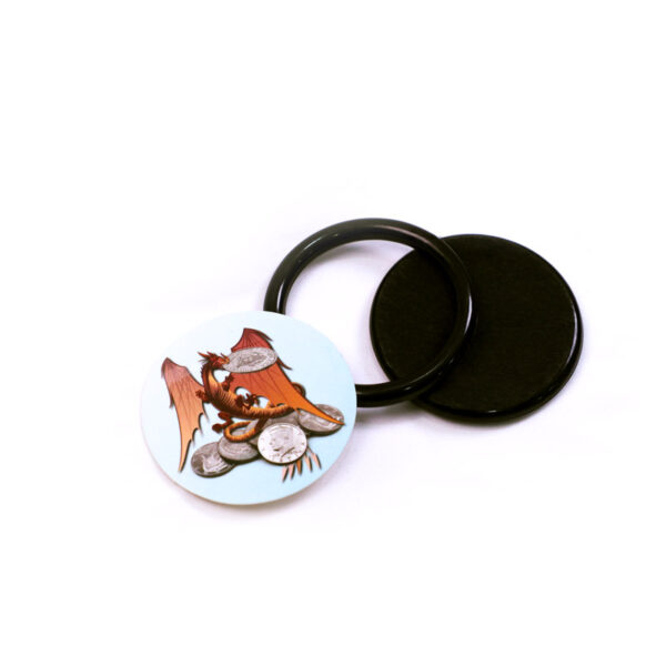 Magic prop series - double ring escape money/coin-eating monster