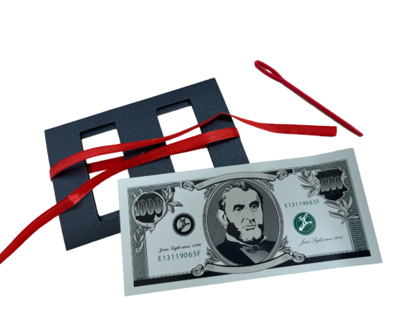 Magic prop series - stabbing banknotes