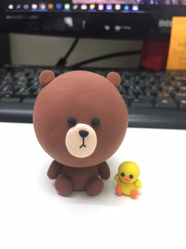 Light clay - bear large