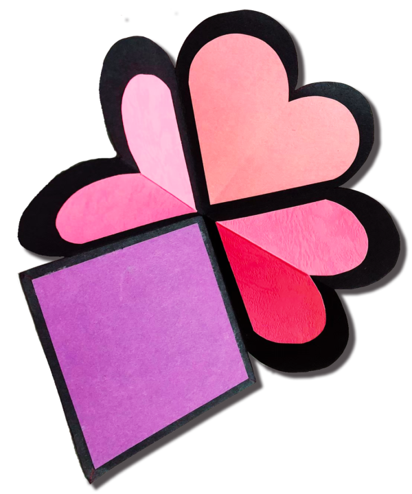 Paper Art - Love Folding Card
