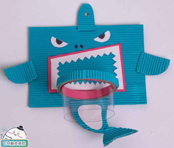 Paper Art - Shark Shooting Machine