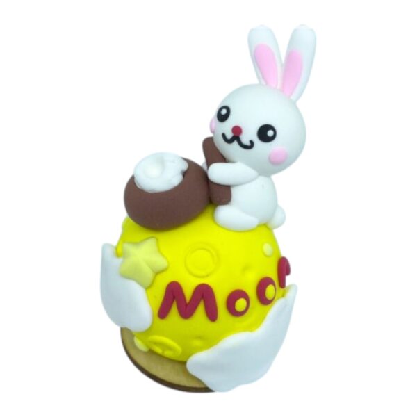 Light clay - Mid-Autumn Moon Rabbit doll