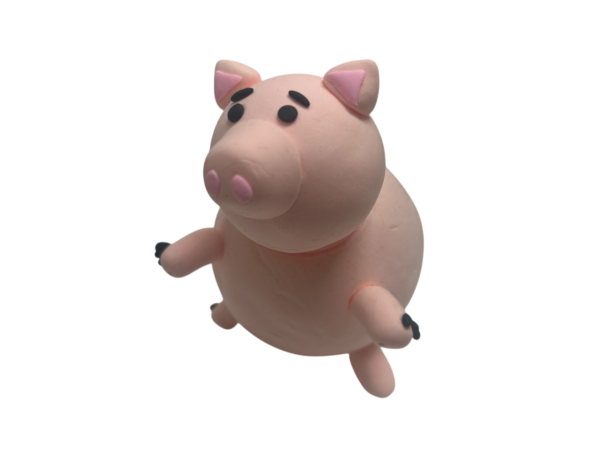 Light clay - ham pig piggy tube
